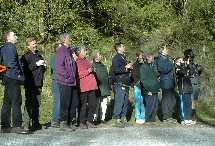 Dawn bird chorus 2001 at Ingleton Glens. Join us in 2002