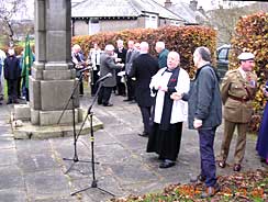 Memorial 14 November at Settle 14 Nov 2004