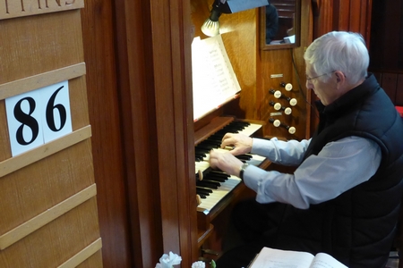 John playing at the day we moved