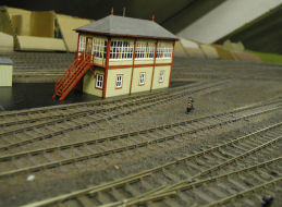 North signalbox nearly finished (apart from glazing and weathering)