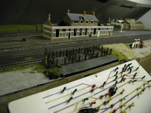 Station building under construction