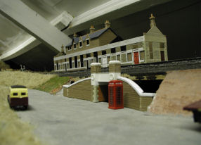 Station building under construction