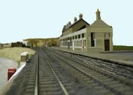Station building under construction