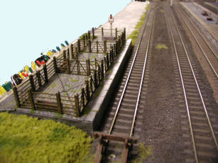 Cattle dock built from original drawings